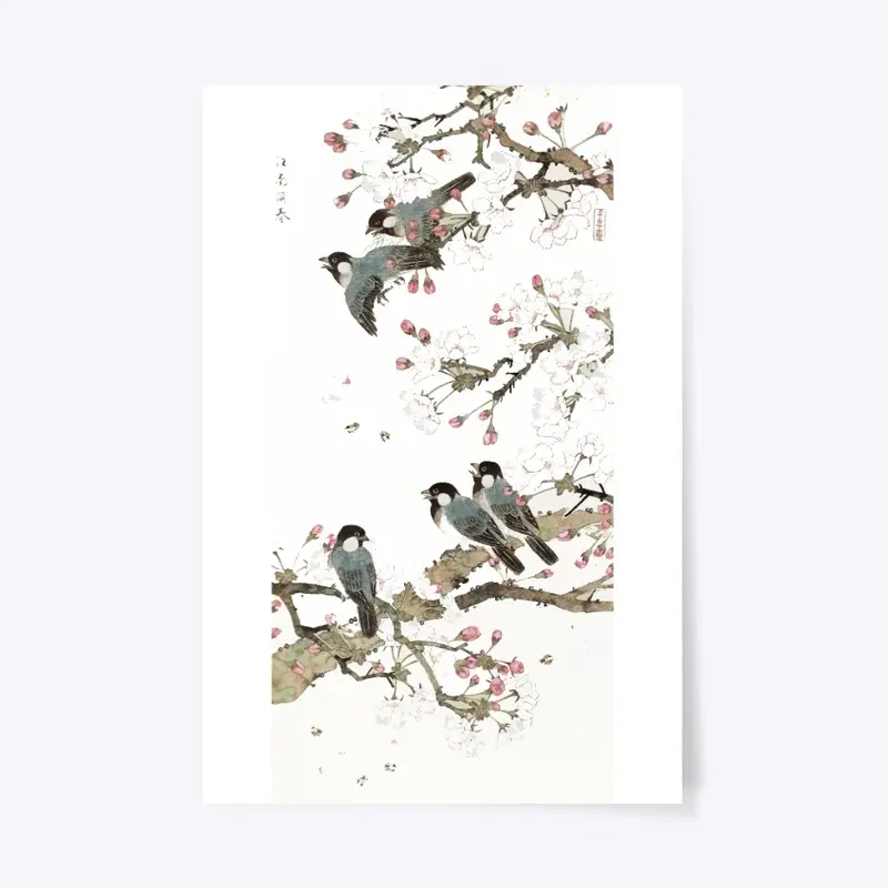 Authentic Chinese Bird Painting