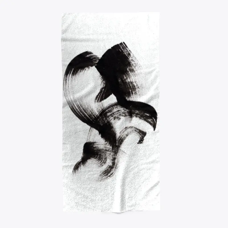 Abstract Calligraphy Brush